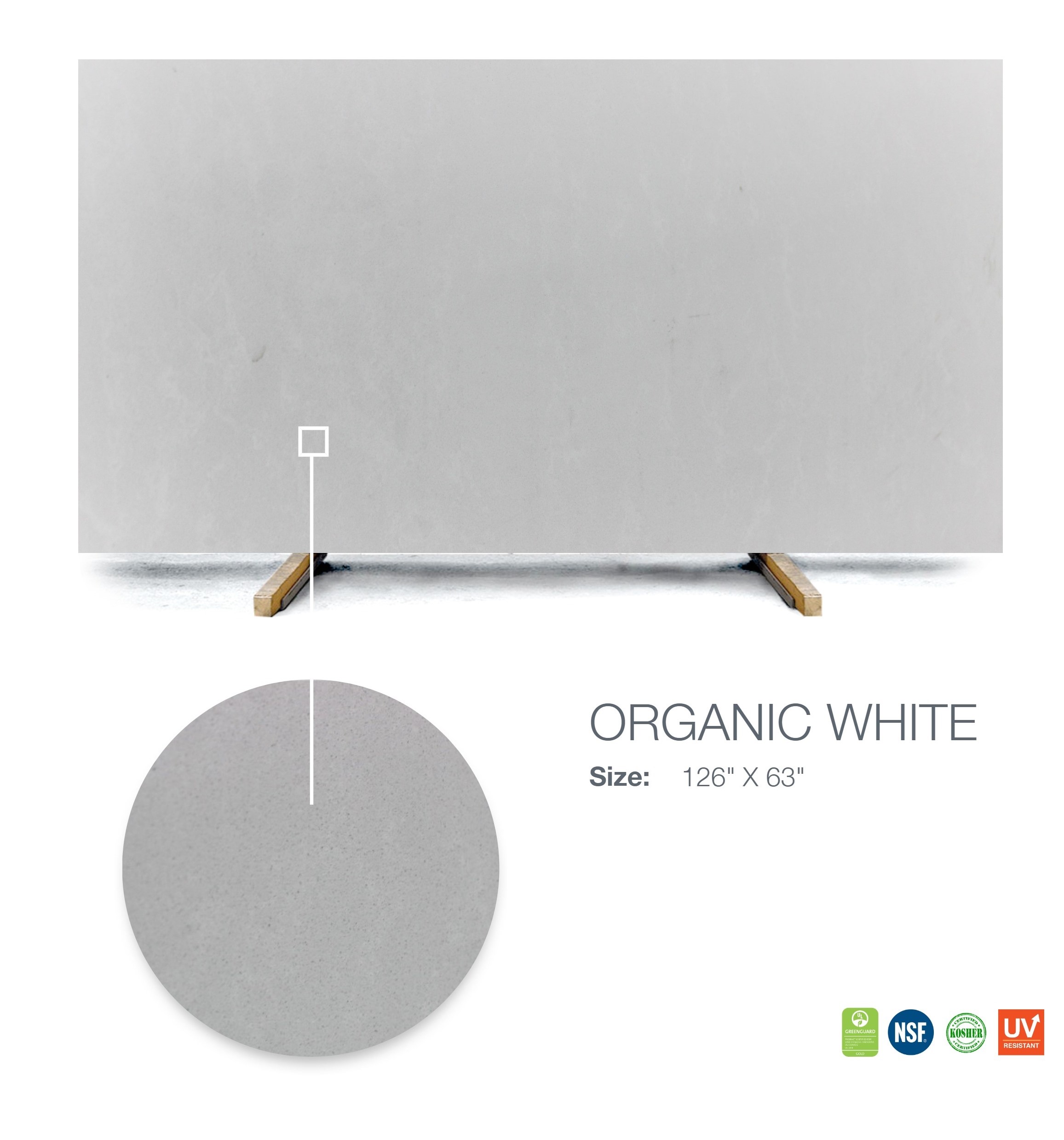 Organic White.